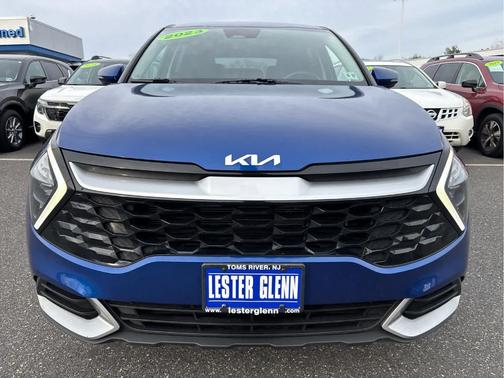 Sapphire Blue 2023 Kia Sportage EX