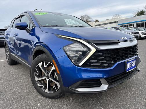 Sapphire Blue 2023 Kia Sportage EX