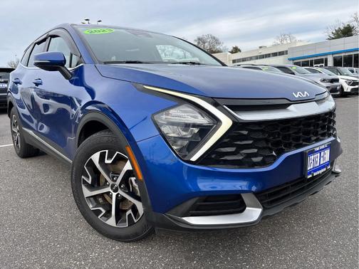 Sapphire Blue 2023 Kia Sportage EX