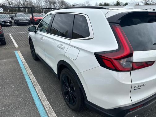 Platinum White Pearl 2024 Honda CR-V Hybrid Sport Touring