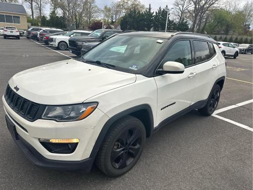 White Clearcoat 2019 Jeep Compass Altitude