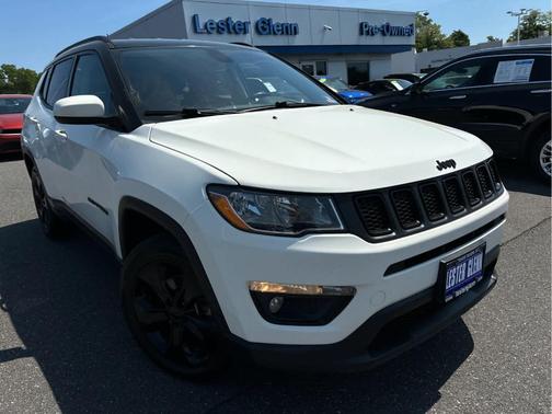 White Clearcoat 2019 Jeep Compass Altitude