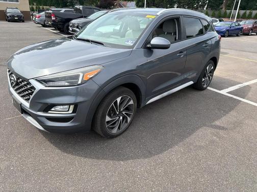 Coliseum Gray 2019 Hyundai TUCSON Sport