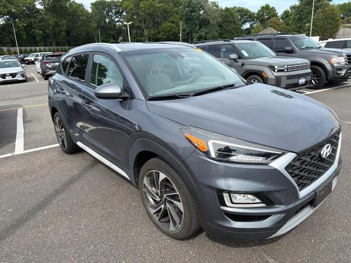Coliseum Gray 2019 Hyundai TUCSON Sport