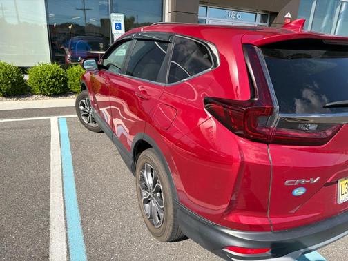 Radiant Red Metallic 2022 Honda CR-V EX-L