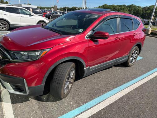 Radiant Red Metallic 2022 Honda CR-V EX-L
