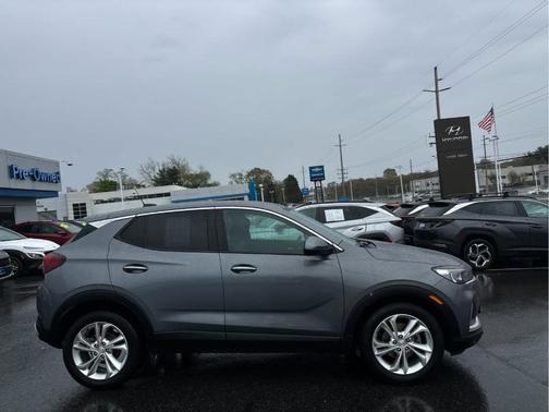 Satin Steel Metallic 2021 Buick Encore GX Preferred