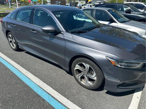 Modern Steel Metallic 2018 Honda Accord EX-L