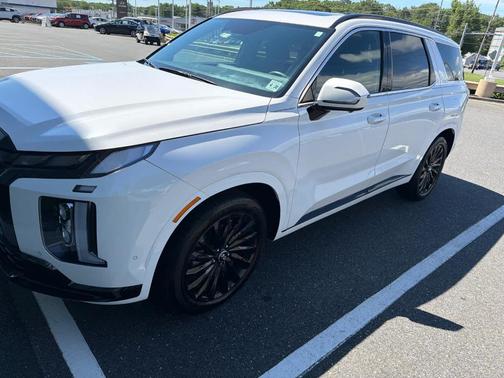 Hyper White 2025 Hyundai PALISADE Calligraphy Night Edition