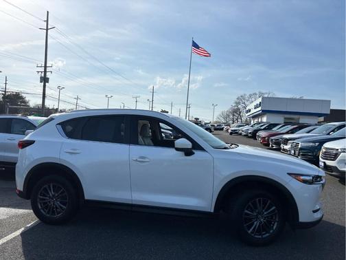 Snowflake White Pearl 2021 Mazda CX-5 Touring