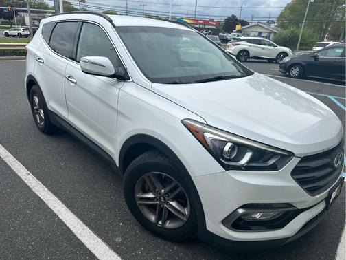 Frost White Pearl 2017 Hyundai Santa Fe Sport 2.4L