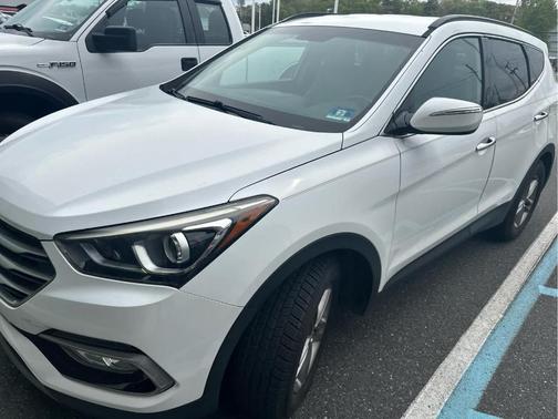 Frost White Pearl 2017 Hyundai Santa Fe Sport 2.4L