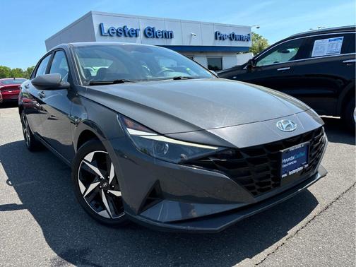 Gray 2023 Hyundai ELANTRA SEL