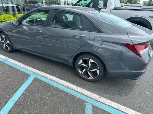Gray 2023 Hyundai ELANTRA SEL