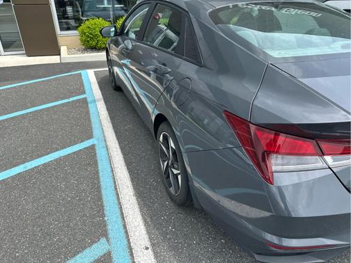 Gray 2023 Hyundai ELANTRA SEL