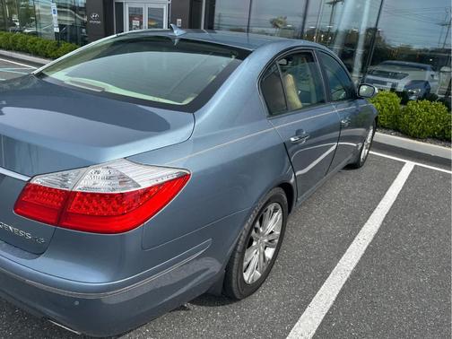 Sterling Blue Metallic 2011 Hyundai Genesis 4.6