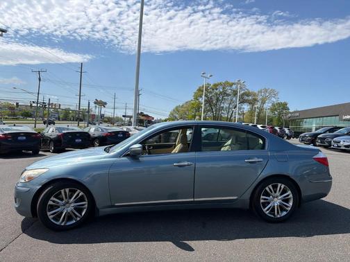 Sterling Blue Metallic 2011 Hyundai Genesis 4.6