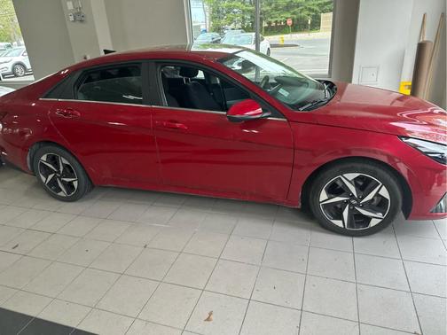 Scarlet Red Pearl 2023 Hyundai ELANTRA HEV Limited