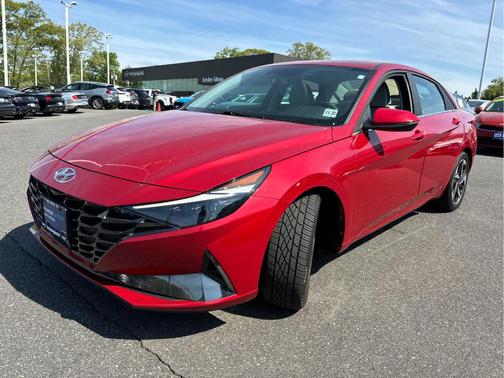 Scarlet Red Pearl 2023 Hyundai ELANTRA HEV Limited