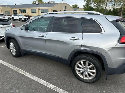 Billet Silver Metallic Clearcoat 2017 Jeep Cherokee Limited