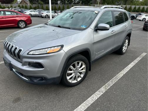 Billet Silver Metallic Clearcoat 2017 Jeep Cherokee Limited