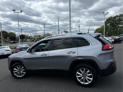 Billet Silver Metallic Clearcoat 2017 Jeep Cherokee Limited