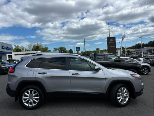 Billet Silver Metallic Clearcoat 2017 Jeep Cherokee Limited