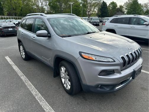 Billet Silver Metallic Clearcoat 2017 Jeep Cherokee Limited