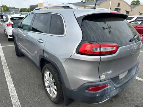 Billet Silver Metallic Clearcoat 2017 Jeep Cherokee Limited