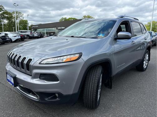 Billet Silver Metallic Clearcoat 2017 Jeep Cherokee Limited