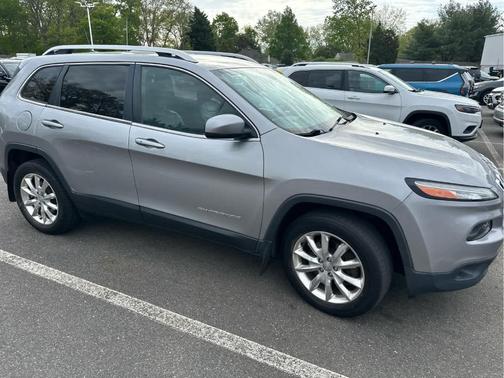 Billet Silver Metallic Clearcoat 2017 Jeep Cherokee Limited