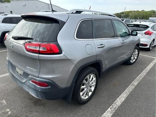 Billet Silver Metallic Clearcoat 2017 Jeep Cherokee Limited