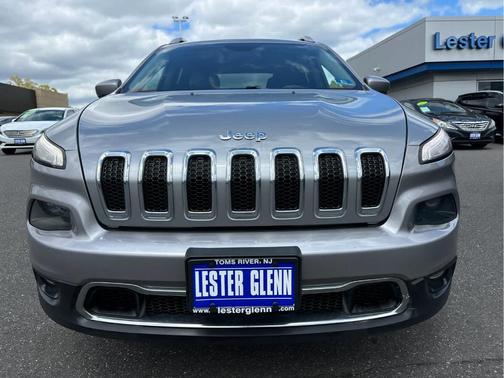 Billet Silver Metallic Clearcoat 2017 Jeep Cherokee Limited