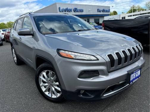Billet Silver Metallic Clearcoat 2017 Jeep Cherokee Limited