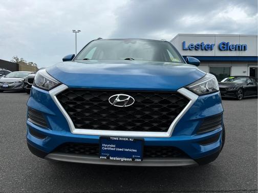 Aqua Blue 2021 Hyundai TUCSON SEL
