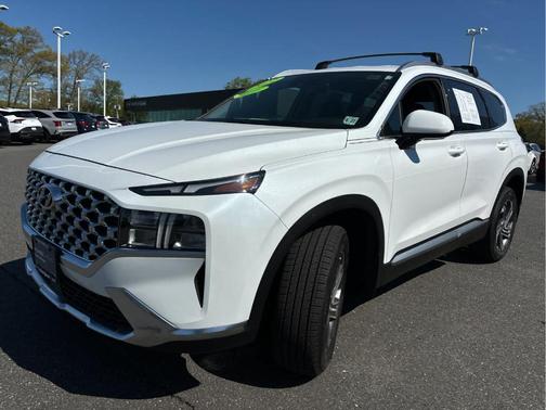 Quartz White 2022 Hyundai SANTA FE SEL