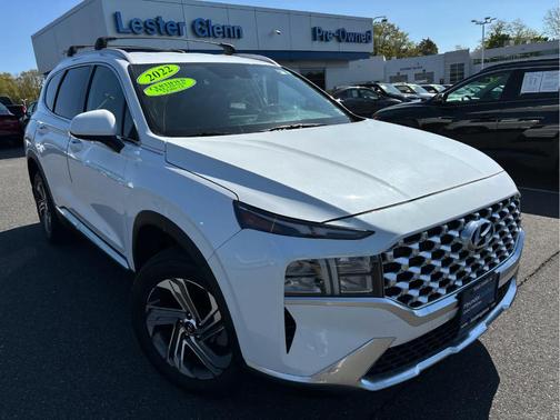 Quartz White 2022 Hyundai SANTA FE SEL