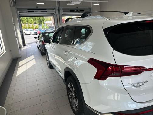 Quartz White 2022 Hyundai SANTA FE SEL