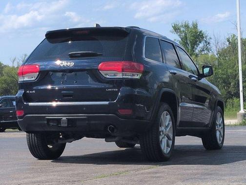 True Blue Pearlcoat 2017 Jeep Grand Cherokee Limited
