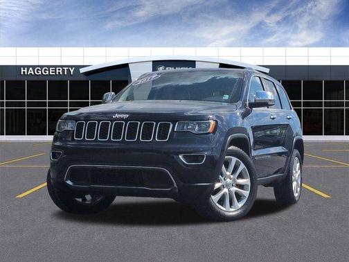True Blue Pearlcoat 2017 Jeep Grand Cherokee Limited