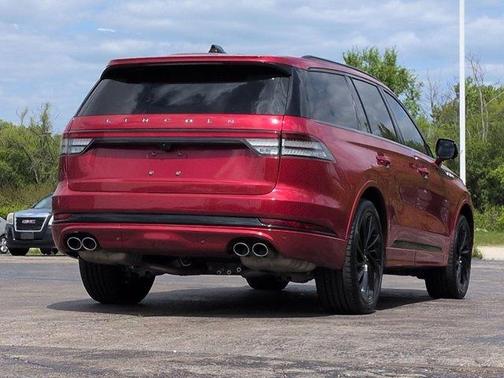 Red 2025 Lincoln Aviator Reserve AWD