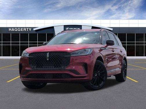Red 2025 Lincoln Aviator Reserve AWD
