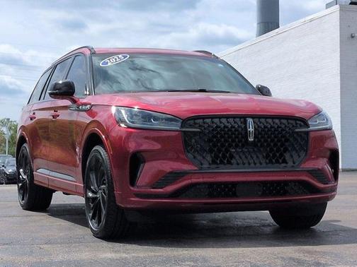 Red 2025 Lincoln Aviator Reserve AWD