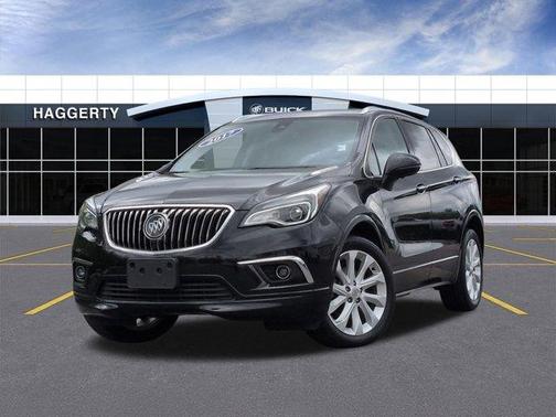 Ebony Twilight Metallic 2017 Buick Envision Premium II