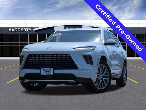 White Tri-Coat 2026 Buick Enclave Avenir