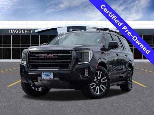 Titanium Rush Metallic 2023 GMC Yukon AT4