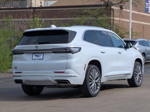 White Tri-Coat 2026 Buick Enclave Avenir