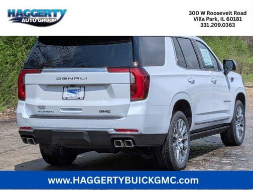 Glacier White 2026 GMC Yukon Denali