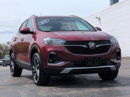 Chili Red Metallic 2021 Buick Encore GX Select