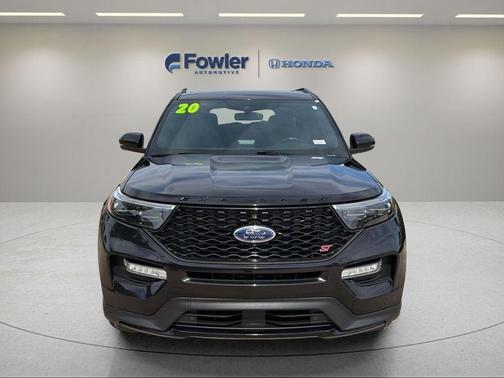 Agate Black 2020 Ford Explorer ST